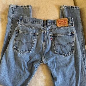 Levi's Men's Light Blue Straight Jeans